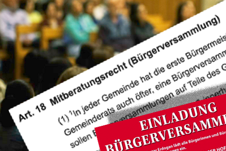 Einladung Bürgerversammlung