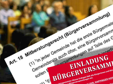 Einladung Bürgerversammlung