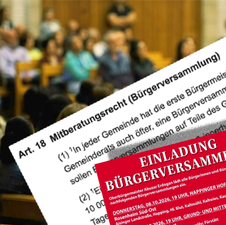 Einladung Bürgerversammlung